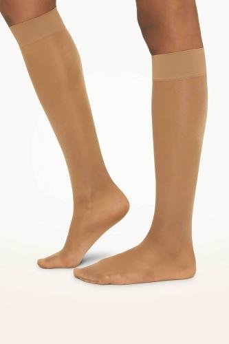 Wolford γυναικείες κάλτσες μέχρι το γόνατο μονόχρωμες - 31206 Μπεζ